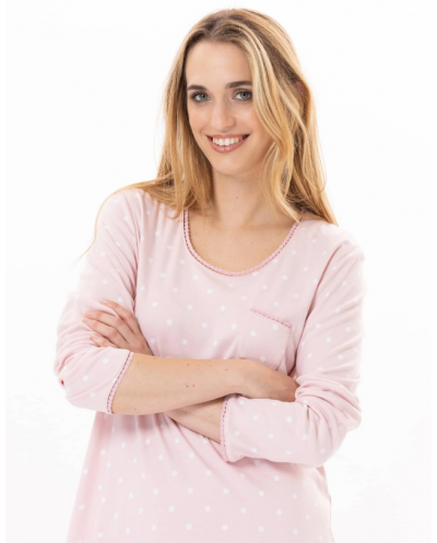 LE CHAT Chemise De Nuit Blush LE CHAT Chemise nuit