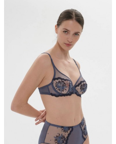 SIMONE PÉRÈLE Soutien - Gorge Plunge Bleu Cendre SIMONE PERELE Plunge